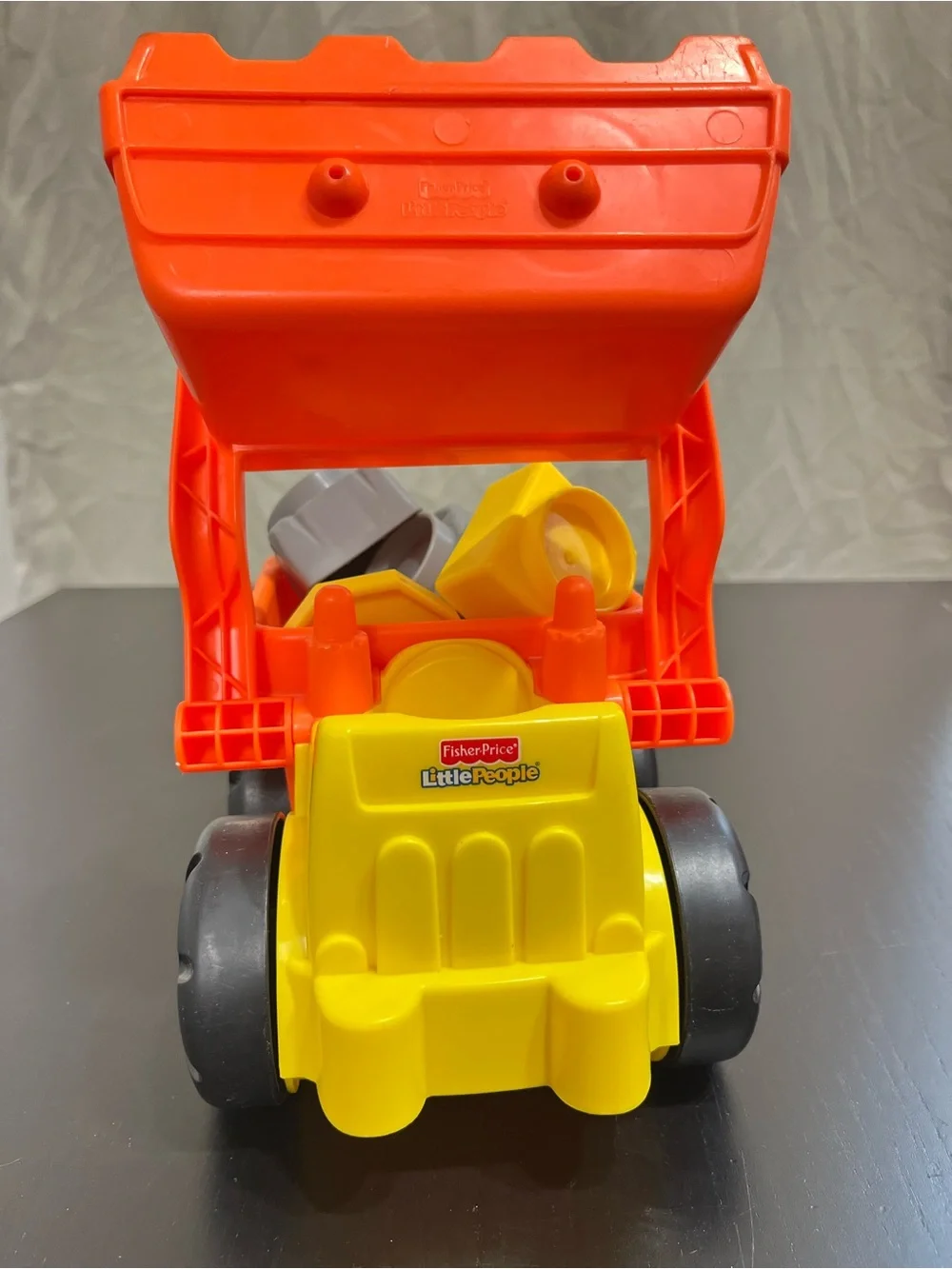 Fisher-Price Little People Builders Build 'n Drive Front Loader Construction Toy